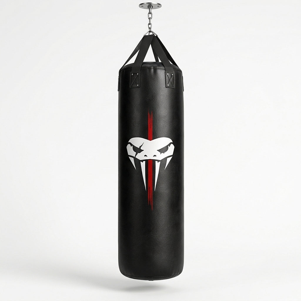 Sac de frappe avec chaîne en métal renforcé – 80 ou 120 cm