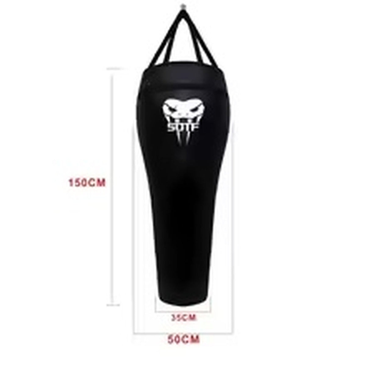 Sac de frappe uppercut & corps avec sangle de suspension renforcé – 150 cm